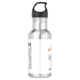 Mom Nutrition Facts Bottle Wrap - Cadeau voor mama Waterfles