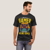 Mom Of A Gamer I Can Pause Online Games Gamer's mo T-shirt (Voorkant volledig)