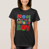 Mom Of The Birthday Boy Melon Family Matching Funn T-shirt (Voorkant)