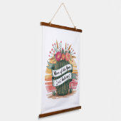 Mom Of The Year (Just Kidding) Hangend Wandkleed (Gebogen)