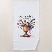 Mom Of The Year (Just Kidding) Strandlaken (Voorkant)