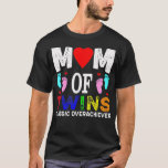 Mom Of Twins Classic Overachiever Twins mom T-shirt<br><div class="desc">Mom Of Twins Classic Overachiever Twins mom parenting,  funny,  children,  daddy,  father,  mother,  ouders,  birthday,  dad,  fathers day,  gift idea,  baby,  call,  call of daddy,  father's day,  gamer,  gift,  ma,  pap,  parenting ops,  pregnancy,  pregnancy egnant,  saying,  2021,  2021 fathers day,  2021 quarantined,  abuelito,  abuelito</div>