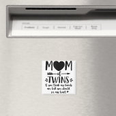 Mom Of Twins Proud Twin Mom Twin Mama Mom Life Mot Magneet (Insitu (Vaatwasser))