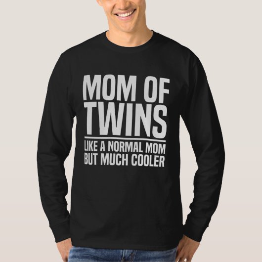 Mom of Twins Twin Mom T-shirt (Voorkant)