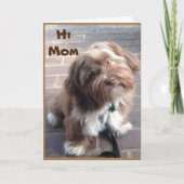 **MOM** OP UW GROTE DAG VAN JONGE KIND KAART (Voorkant)