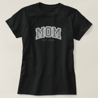 MOM OPR. 2026 Vintage Varsity Typografie | Vader' T-shirt