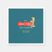 Mom-osa Baby Shower Servet (Voorkant)