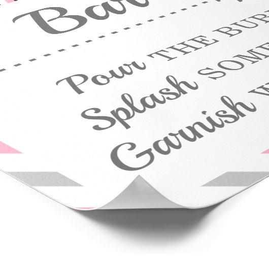 Mom-osa Mimosa Bar Drank Reis Vliegtuig Feest Poster (Hoek)