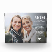 MOM overlay aangepaste offerte moederdag Fotoblokken (Voorkant)