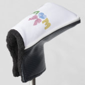 Mom Patchwork Mother's Day Gift Custom Golfheadcover (3/4 voorkant)
