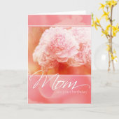 Mom Peony Verjaardag Kaart (Gele Bloem)
