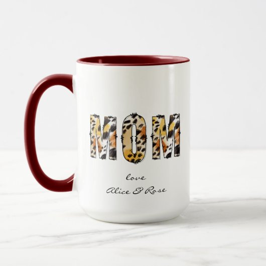 Mom Personalized Name  Mug Mok (Links)