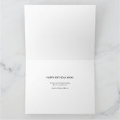 MOM Photo Letter Cutout Birthday Kaart (Binnen)