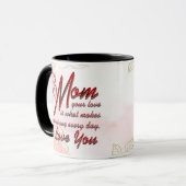 Mom Photo Memory Keepsake Mok (Voorkant links)