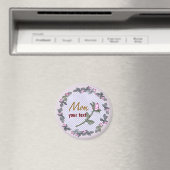 Mom Pink Rosebud custom Magneet (Insitu (Vaatwasser))