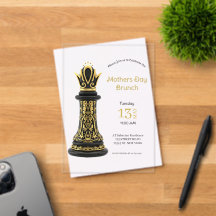 MOM Queen of my life, Golden Script Black Chess 