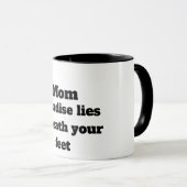 Mom Quote Mug Mom's Gift Mok (Voorkant rechts)