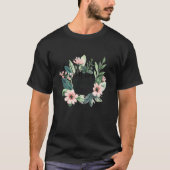 Mom Raising Tiny Wildflowers Boho Mom Life for Mot T-shirt (Voorkant)