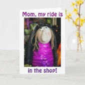 MOM-RIDE IS IN DE WINKEL / DEZE SCHATTIGEE HEKS VE KAART (Gele Bloem)