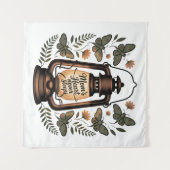 Mom’s Heart Never Sleeps Wandkleed (Voorkant (horizontaal))