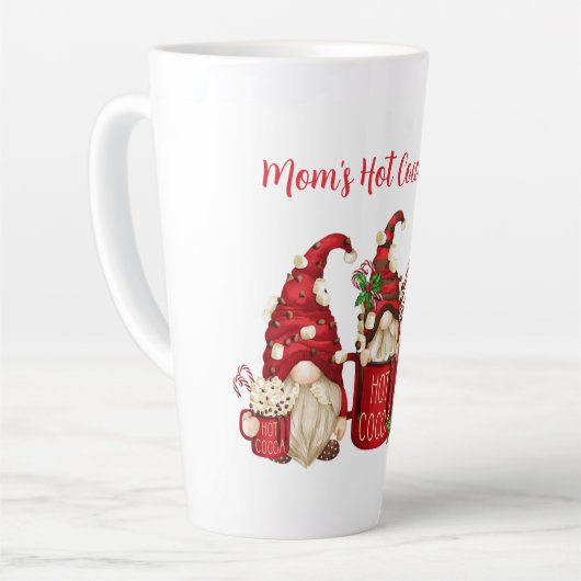 Mom’s Hot Cocoa Mug – Christmas Gnomes  Latte Mok (Linkerhoek)