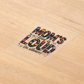 Mom’s Love Is Loud (In Silence) Acryl Uitnodigingen (Laagn)