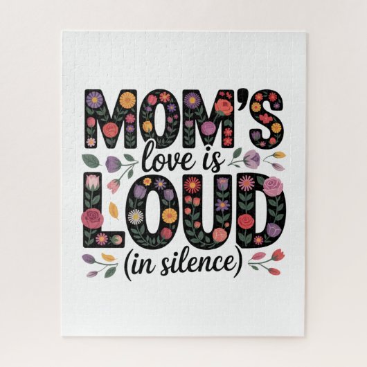 Mom’s Love Is Loud (In Silence) Legpuzzel (Verticaal)