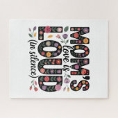 Mom’s Love Is Loud (In Silence) Legpuzzel (Horizontaal)