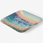 Mom’s Love, No Limits Papieren Bordje (Gebogen)