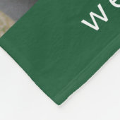 Mom Script Fotocollage Fleece Deken (Hoek)