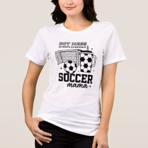 Mom Shirt – Hot Mess Altijd Gestresst Ontwerp