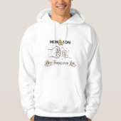 Mom & Son Best Friend for Life Golden Fist Bump Hoodie (Voorkant)