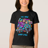 Mom & Son Graffiti Street: Tri-Blend T-Shirt (Voorkant)