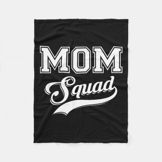 Mom squad funny mother  fleece deken (Voorkant)