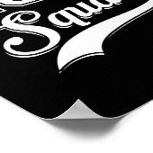 Mom squad funny mother  poster (Hoek)