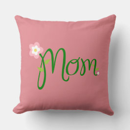 Mom Strawberry Roze Sierkussennen Kussen