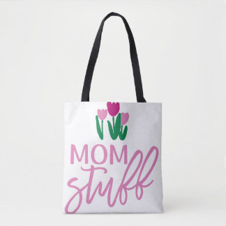 Mom stuff Gepersonaliseerde Meisje Canvas tas
