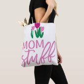 Mom stuff Gepersonaliseerde Meisje Canvas tas (Dichtbij)