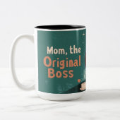 Mom, the original Boss Tweekleurige Koffiemok (Links)