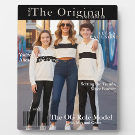 Mom: The Original Influencer' Magazine Hoesje Fotoplaat