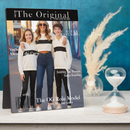 Mom: The Original Influencer' Magazine Hoesje Fotoplaat