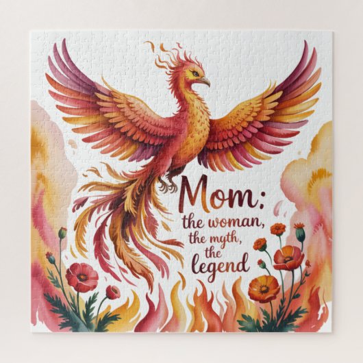 Mom: The Woman, The Myth, The Legend Legpuzzel (Verticaal)