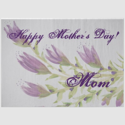 Mom - Tissue Paper Tissuepapier (Voorkant)