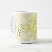 Mom-to-be Faux Lace Koffiemok (Voorkant links)