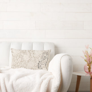 Mom-to-be Faux Lace Kussen