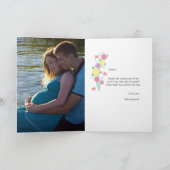 Mom-to-be-fotokaart Kaart (Binnen)