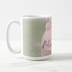 Mom-to-be Gradient Sheet Foto Baby shower Gift Koffiemok