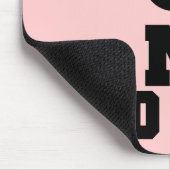 MOM to Be - Zwarte Tekst Muismat (Hoek)