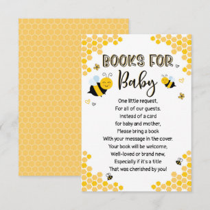 Mom to Bee Boek aanvragen Kaart, boeken voor Baby Kaart