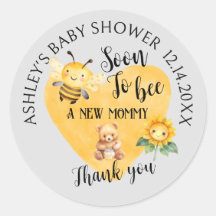 Mom-to-Bee Honey Beer Baby shower